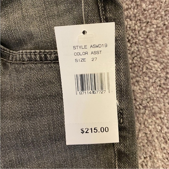 AG Adriano Goldschmied Women's The Isabelle Straight Crop Jeans Size 27 NWT $215 - Picture 14 of 16